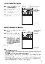 Preview for 9 page of Toa WA-1822 Instruction Manual