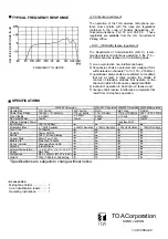 Предварительный просмотр 4 страницы Toa WM-280 Operating Instructions