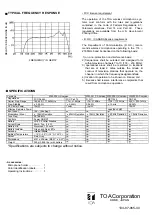 Предварительный просмотр 4 страницы Toa WM-290 Operating Instructions