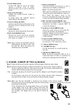 Preview for 9 page of Toa WM-422 Operating Instructions Manual