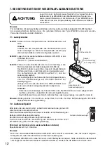 Предварительный просмотр 12 страницы Toa WM-5225 Instruction Manual