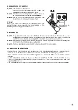 Предварительный просмотр 13 страницы Toa WM-5225 Instruction Manual