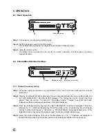 Предварительный просмотр 6 страницы Toa WT-4800 Operating Instructions Manual