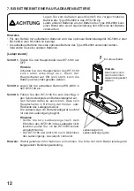 Preview for 12 page of Toa WT-5100 Operating Instructions Manual