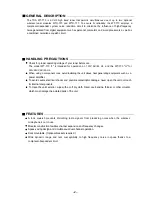 Preview for 2 page of Toa WT-770 Operating Instructions Manual