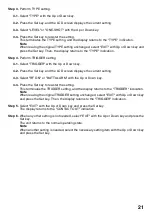 Preview for 21 page of Toa WT-D5800 EC4 Instruction Manual