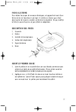 Предварительный просмотр 3 страницы Toastess Elegance TFP-15 Instruction Booklet