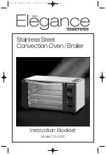 Preview for 14 page of Toastess Elegance TO-720C Instruction Booklet