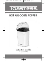 Preview for 1 page of Toastess TCP709 Instruction Booklet