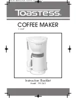 Toastess TFC-343 Instruction Booklet preview