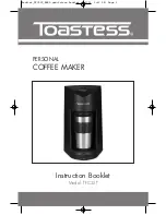 Toastess TFC25T Instruction Booklet preview