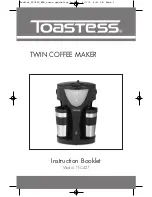 Preview for 1 page of Toastess TFC42T Instruction Booklet