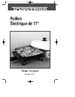 Toastess TFP-11 Instruction Booklet preview