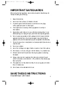 Preview for 11 page of Toastess TFP-11 Instruction Booklet