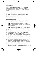 Preview for 8 page of Toastess TGK-455 Instruction Booklet