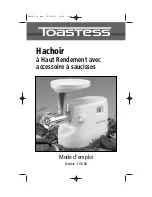 Toastess TGR-88 Instruction Booklet preview