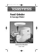 Preview for 13 page of Toastess TGR-88 Instruction Booklet