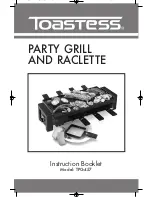 Preview for 1 page of Toastess TPG-457 Instruction Booklet