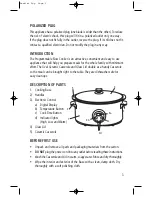 Preview for 3 page of Toastess TSC-310 Instruction Booklet