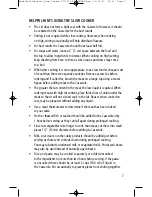 Preview for 7 page of Toastess TSC-310 Instruction Booklet