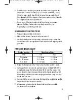 Preview for 8 page of Toastess TSC-310 Instruction Booklet