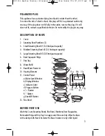 Предварительный просмотр 3 страницы Toastess TVS347 Instruction Booklet