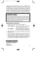 Preview for 13 page of Toastess TWK-60 Instruction Booklet