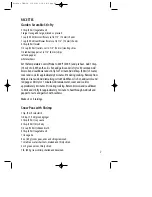 Preview for 20 page of Toastess TWK-60 Instruction Booklet