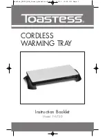 Toastess TWT20 Instruction Booklet preview