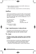 Preview for 5 page of Toastmaster 218 Use And Care Manual