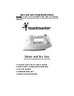 Предварительный просмотр 1 страницы Toastmaster 3314 Use And Care Manual