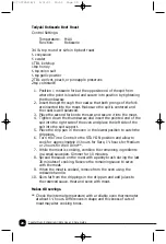 Preview for 21 page of Toastmaster 337 Use And Care Manual