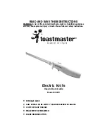 Toastmaster 6116S Use And Care Manual preview