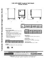 Preview for 2 page of Toastmaster 9451-HP12CDNF Specifications