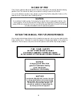 Preview for 3 page of Toastmaster ACCU-MISER AM24 Operation And Installation Manual