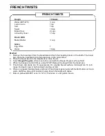 Preview for 47 page of Toastmaster Bread Box 1196 Use And Care Manual