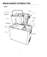 Предварительный просмотр 5 страницы Toastmaster Bread Box Plus 1145 Use And Care Manual Recipe Book