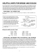 Предварительный просмотр 11 страницы Toastmaster Bread Box Plus 1145 Use And Care Manual Recipe Book