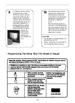 Предварительный просмотр 22 страницы Toastmaster Breadmaker's Hearth 1143S Use And Care Manual