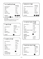 Предварительный просмотр 24 страницы Toastmaster Breadmaker's Hearth 1143S Use And Care Manual