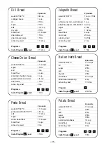 Предварительный просмотр 25 страницы Toastmaster Breadmaker's Hearth 1143S Use And Care Manual