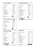 Предварительный просмотр 27 страницы Toastmaster Breadmaker's Hearth 1143S Use And Care Manual