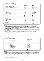 Предварительный просмотр 36 страницы Toastmaster Breadmaker's Hearth 1143S Use And Care Manual