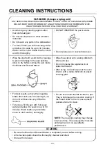 Предварительный просмотр 16 страницы Toastmaster Corner Bakery 1170S Use And Care Manual