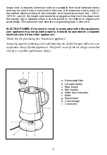 Preview for 2 page of Toastmaster Global Design 597U Use And Care Manual