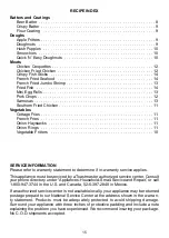 Preview for 15 page of Toastmaster Global Design 815U Use And Care Manual