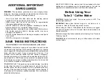 Preview for 4 page of Toastmaster ME2DTMB Use And Care Manual