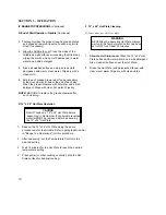 Preview for 17 page of Toastmaster RH36C1W Owner'S Operating & Installation Manual