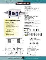 Preview for 13 page of Toastmaster RM-5T Specifications