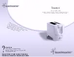 Toastmaster T2000B Use And Care Manual preview